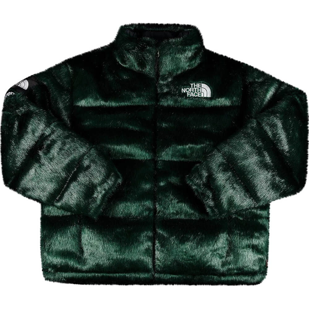 Supreme north face green jacket new arrivals