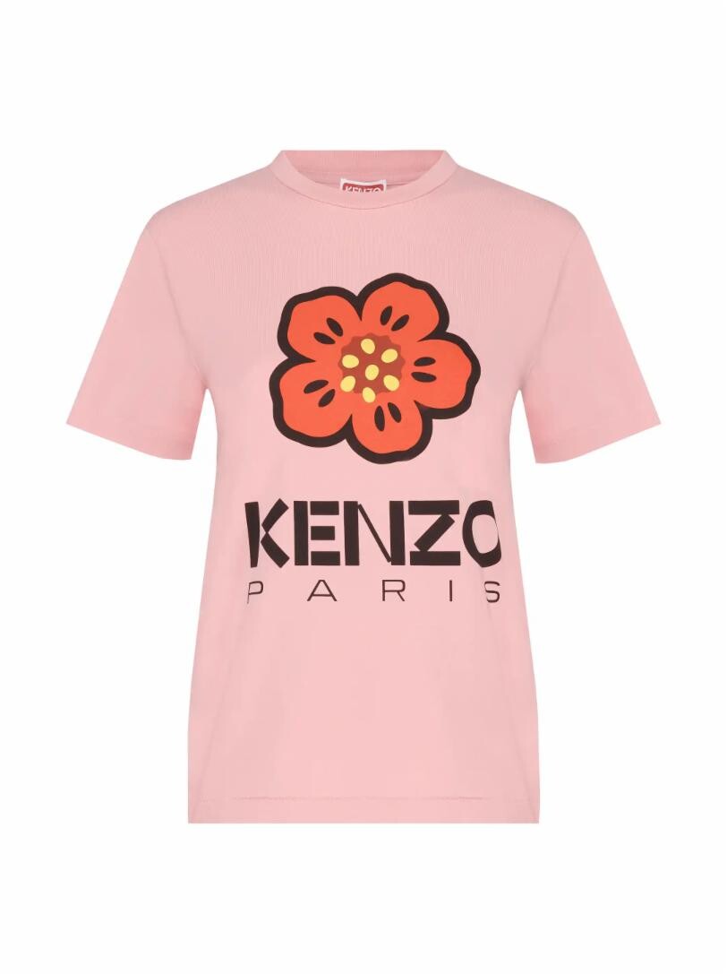 

Хлопковая футболка с принтом Boke Flower Kenzo