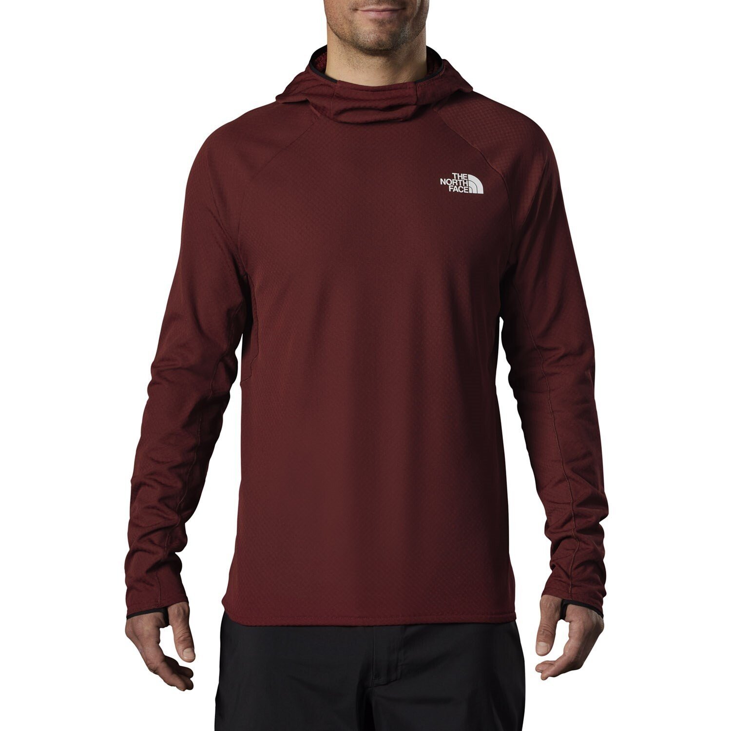 

Пуловер с капюшоном The North Face Summit FUTUREFLEECE LT, коричневый