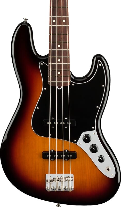 

Fender American Performer Jazz Bass RW 3-Color Sunburst с сумкой