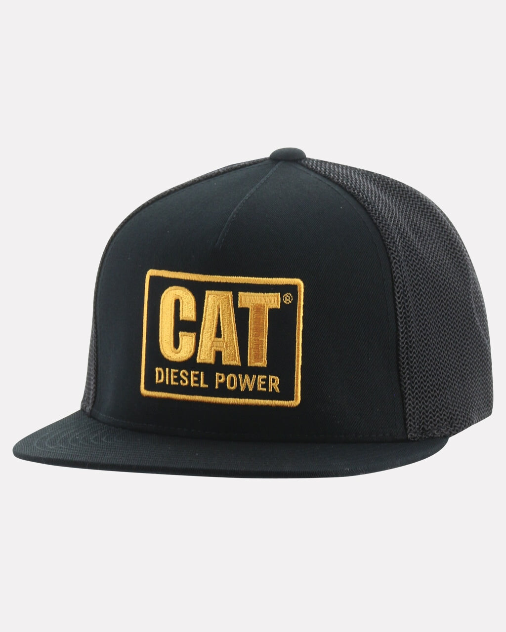 

Мужская бейсболка Diesel Power Flexfit Trucker CAT, черный