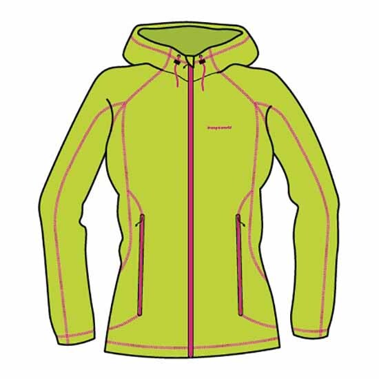 

Толстовка на молнии Trangoworld Kitka Hooded, зеленый