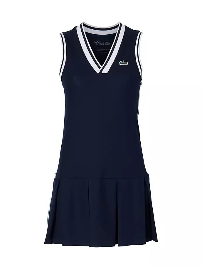 

Теннисное платье из пике Lacoste x Bandier Performance Lacoste X Bandier, темно-синий