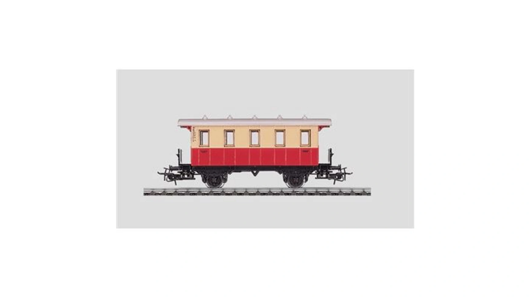 

Start up легковой автомобиль 2-осный красно-бежевый Märklin