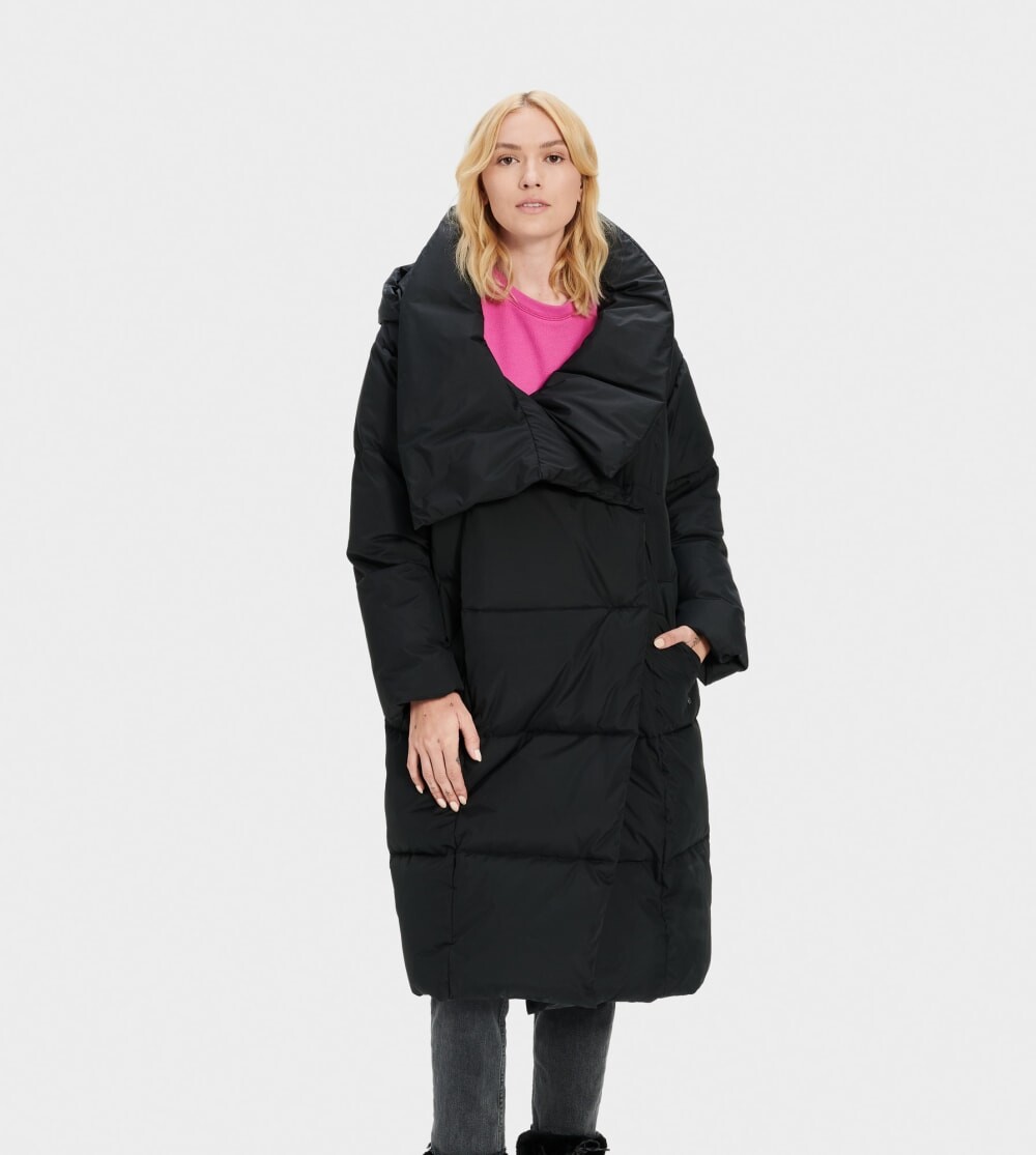 

Пуховик Catherina Puffer Jacket UGG, черный