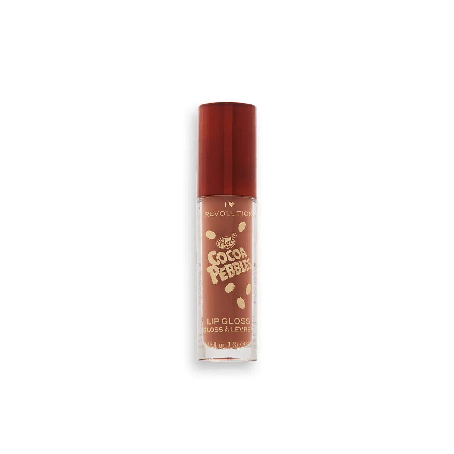 

Блеск для губ I Heart Revolution x Cocoa Pebbles Lip Gloss Bamm-Bamm
