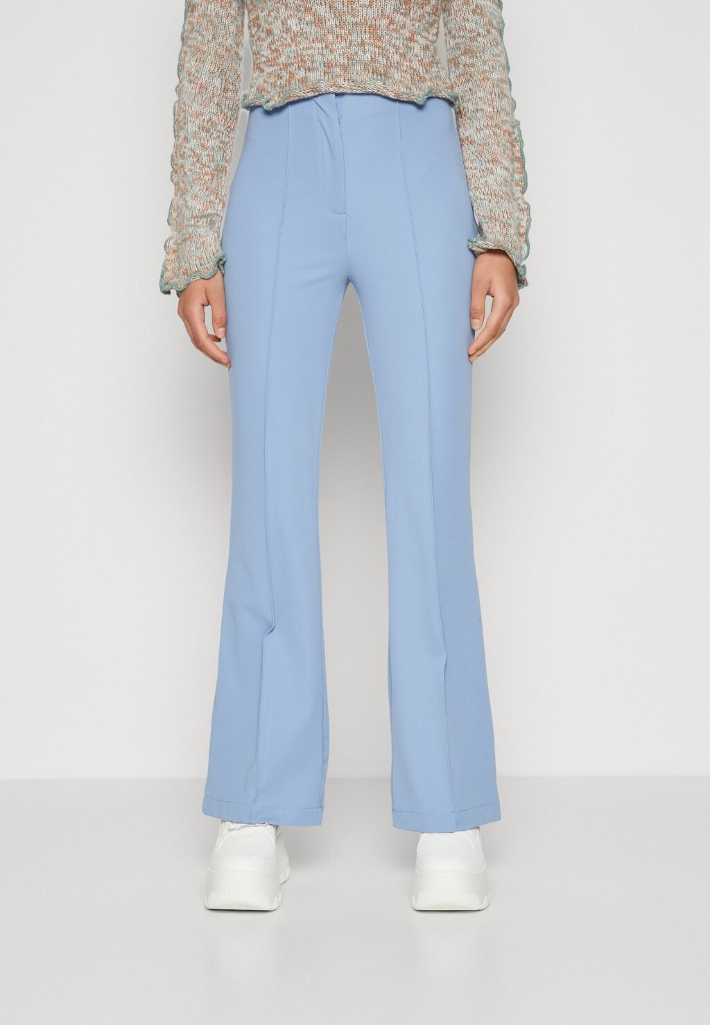 

Брюки из ткани Even&Odd, цвет light blue