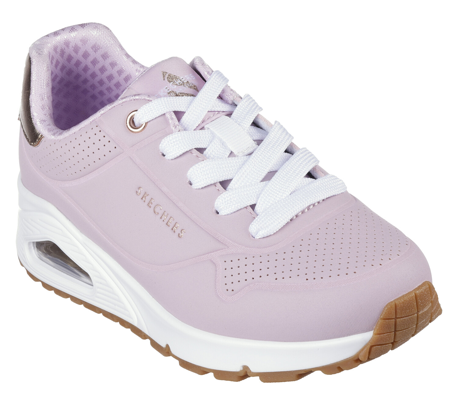 Низкие кроссовки Skechers UNO GEN1 SHIMMER AWAY, розовый