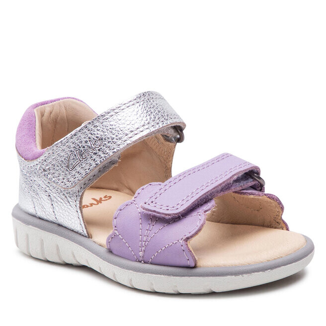 

Сандалии Clarks RoamWing T., фиолетовый/серебристый