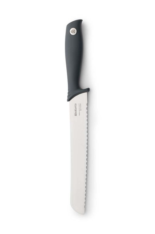 Нож для хлеба Brabantia, серый нож для хлеба tasty colours brabantia