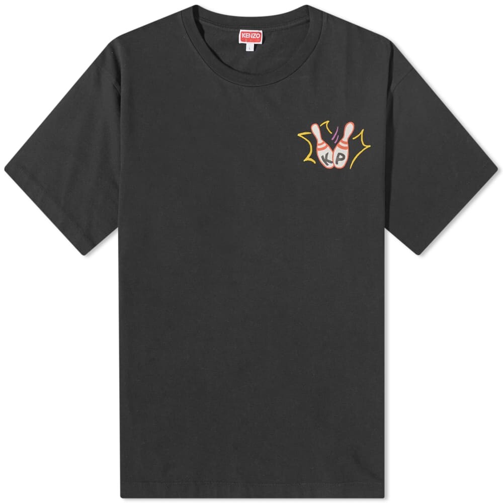 

Футболка оверсайз Kenzo Bowling Team, черный