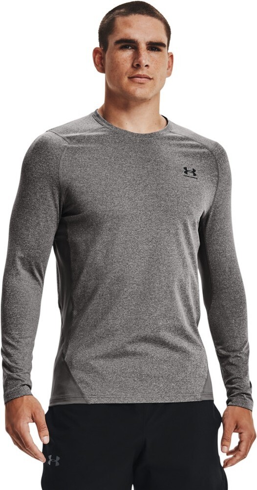 Лонгслив Under Armour ColdGear Fitted Crew, серый