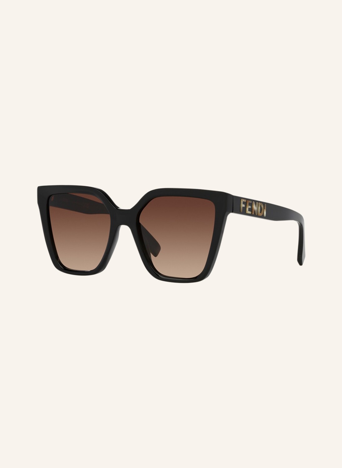 Солнцезащитные очки fn000669 FENDI, цвет 1330B1 - SCHWARZ/BRAUN VERLAUF