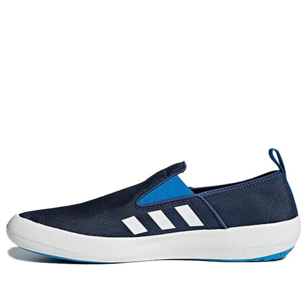 

Слипоны Adidas B Slip-on DLX Cozy Breathable Outdoor Sports Blue, Синий
