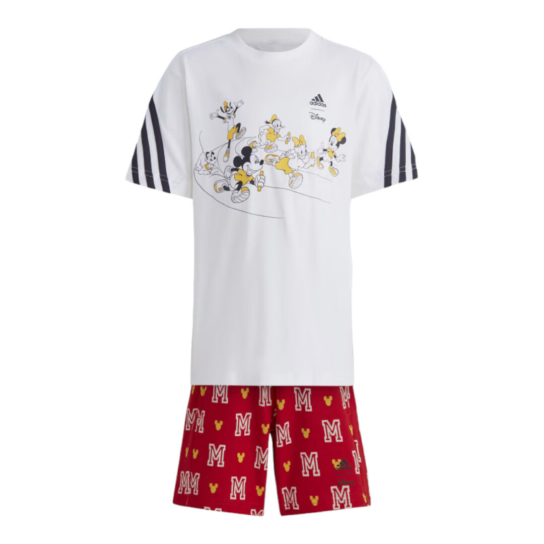 

Спортивный костюм Adidas Kids х Disney Mickey Mouse, белый/красный