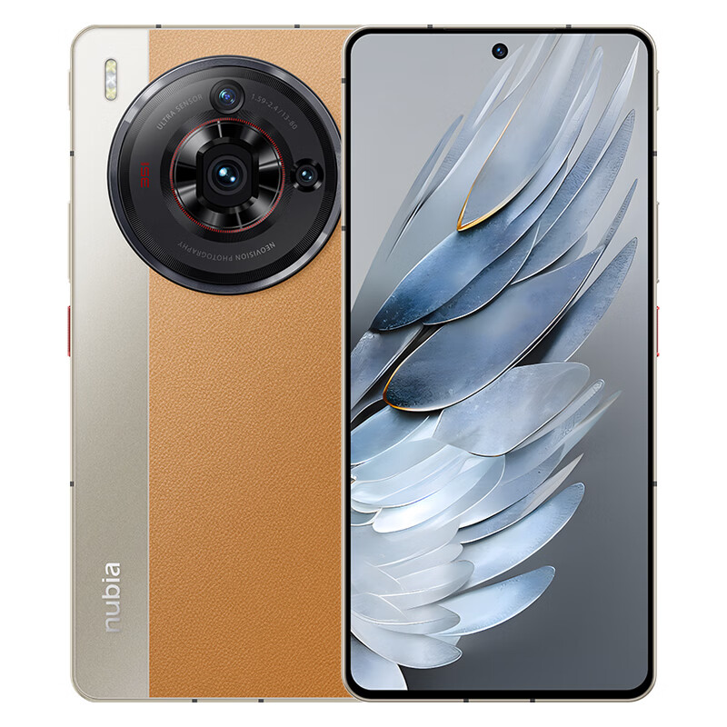 Смартфон Nubia Z50S Pro, 12Гб/1Тб, 2 Nano-SIM, хаки смартфон nubia z50s pro 12 256 гб dual nano sim хаки коричневый