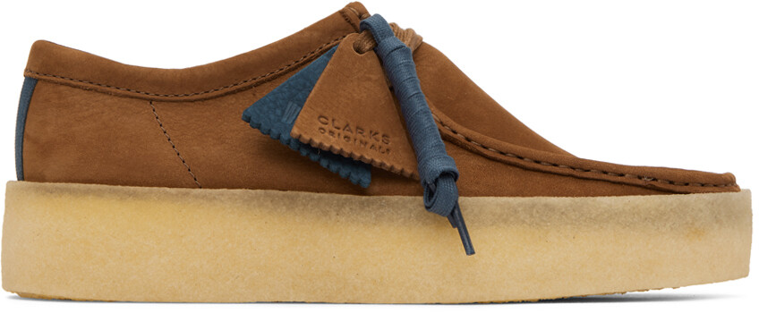 

Коричневые оксфорды Wallabee Cup Clarks Originals