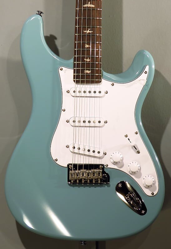 

PRS SE Silver Sky 2022 Stone Blue с сумкой для переноски