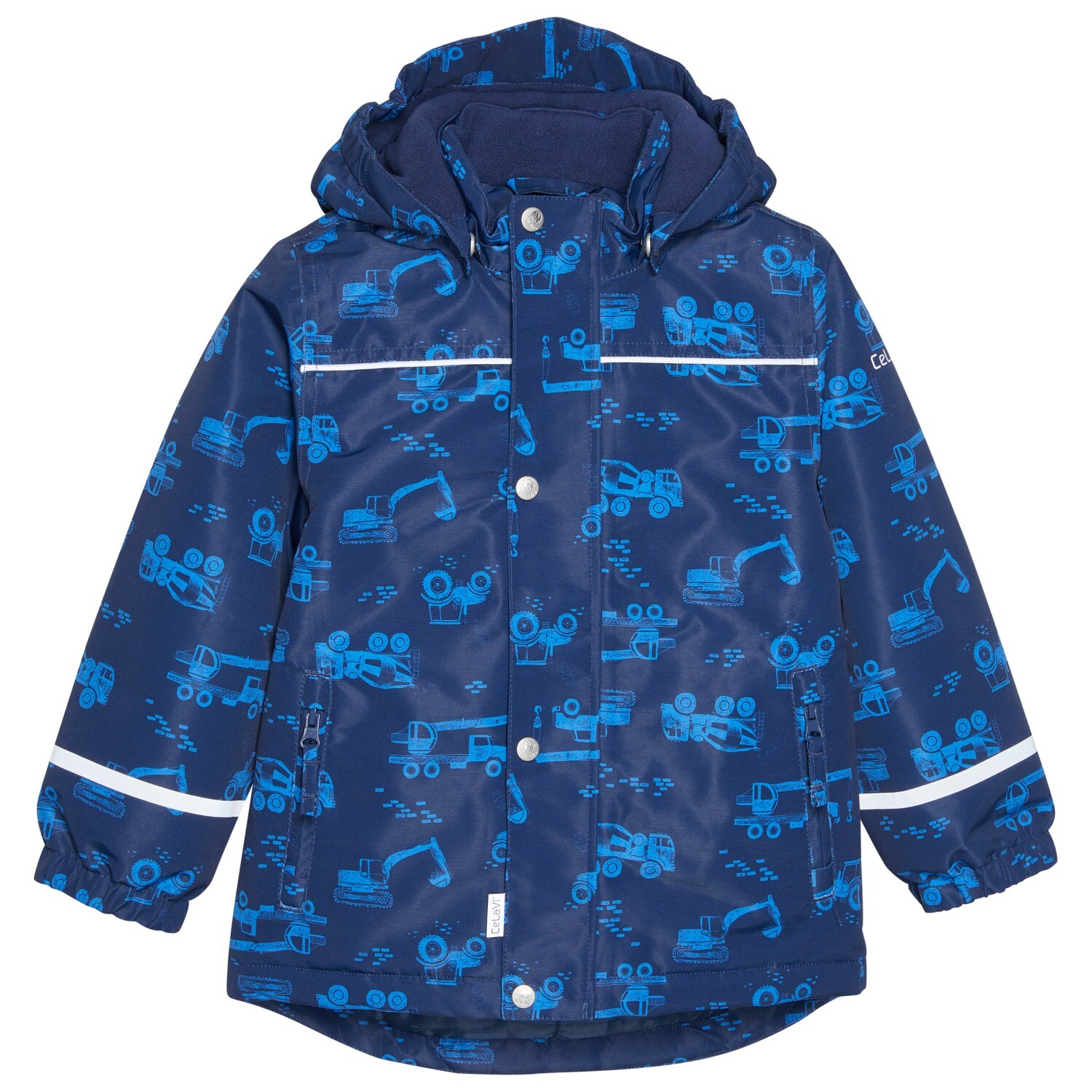 

Зимняя куртка Celavi Boy's AOP, цвет Pageant Blue