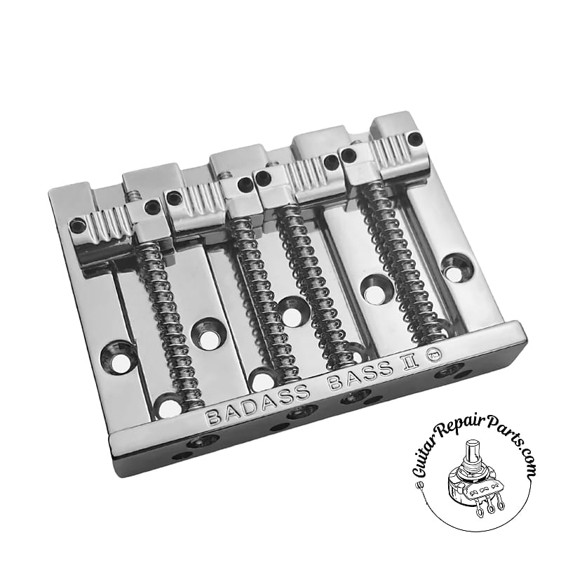 Leo Quan Badass II Hi-Mass 4 String Bass Bridge w. Рифленые седла - хром Allparts Badass II Hi-Mass 4 String Bass Bridge w. Grooved Saddles - stainless steel grooved probe anorectal surgical medical grooved thorn probe inspection guide anorectal instrument