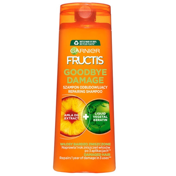 Garnier Fructis Goodbye Damage восстанавливающий шампунь для очень поврежденных волос 250мл шампунь для поврежденных волос damage care