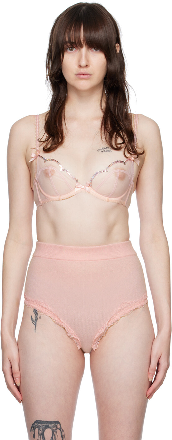 

Розовый бюстгальтер для вечеринок Lorna Agent Provocateur