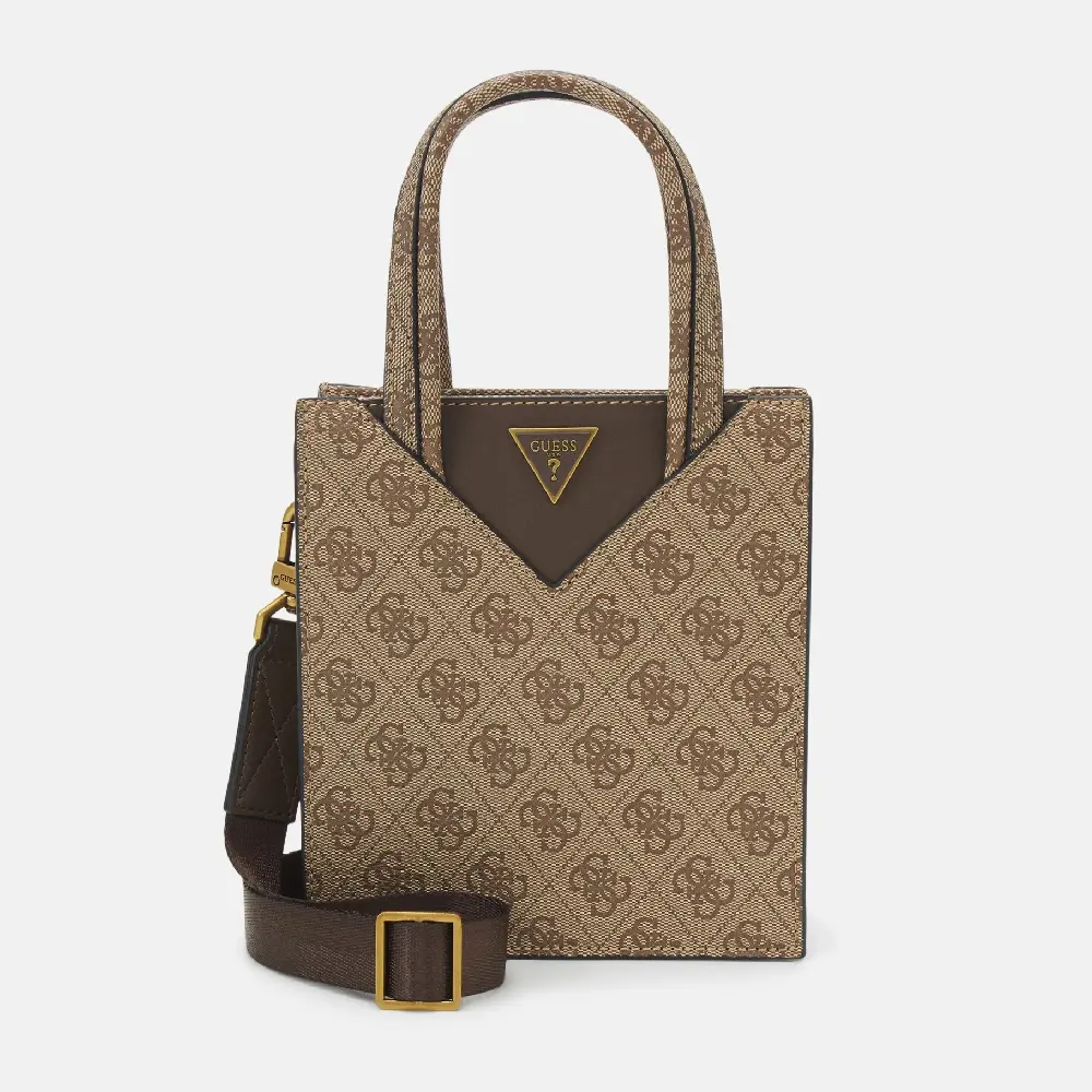 

Сумка Guess Vezzola Eco Unisex, бежевый/коричневый