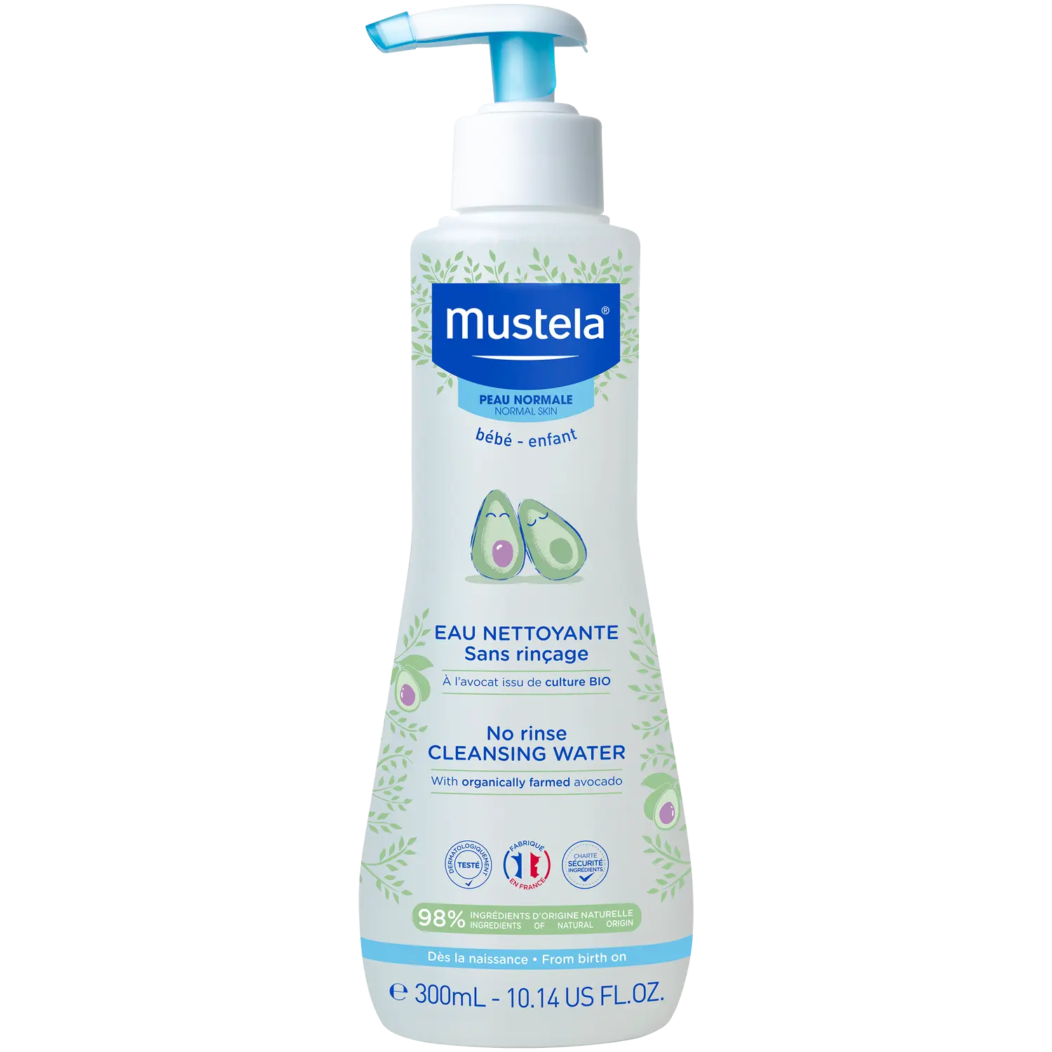 

Mustela несмываемая очищающая вода, 300 мл