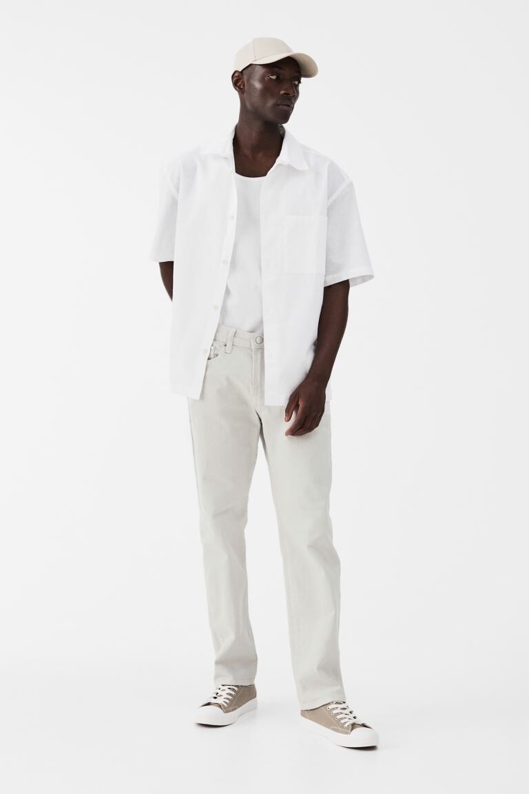 

Обычные джинсы H&M, светло-серый