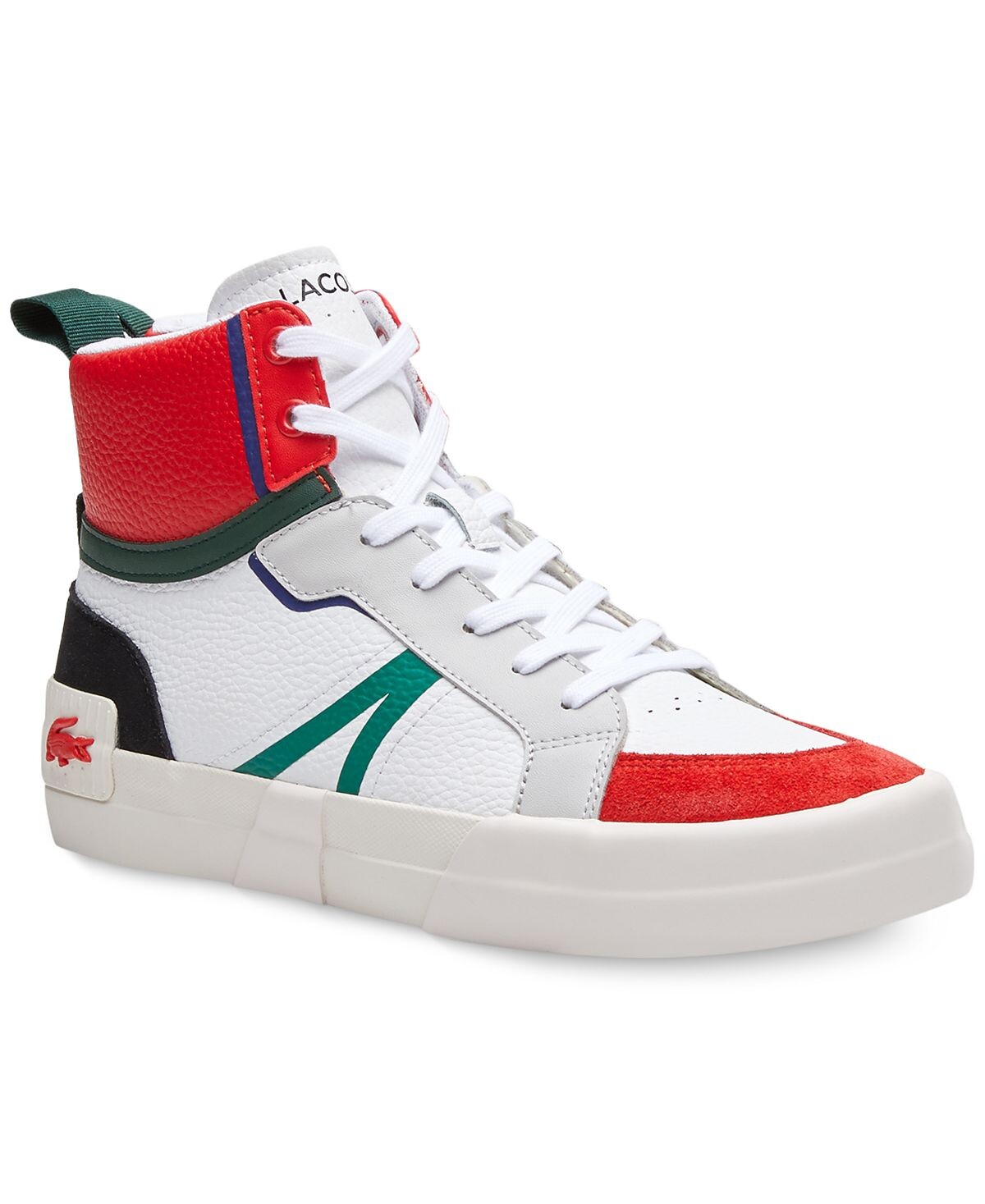 

Мужские высокие кроссовки на шнуровке l004 Lacoste, мульти
