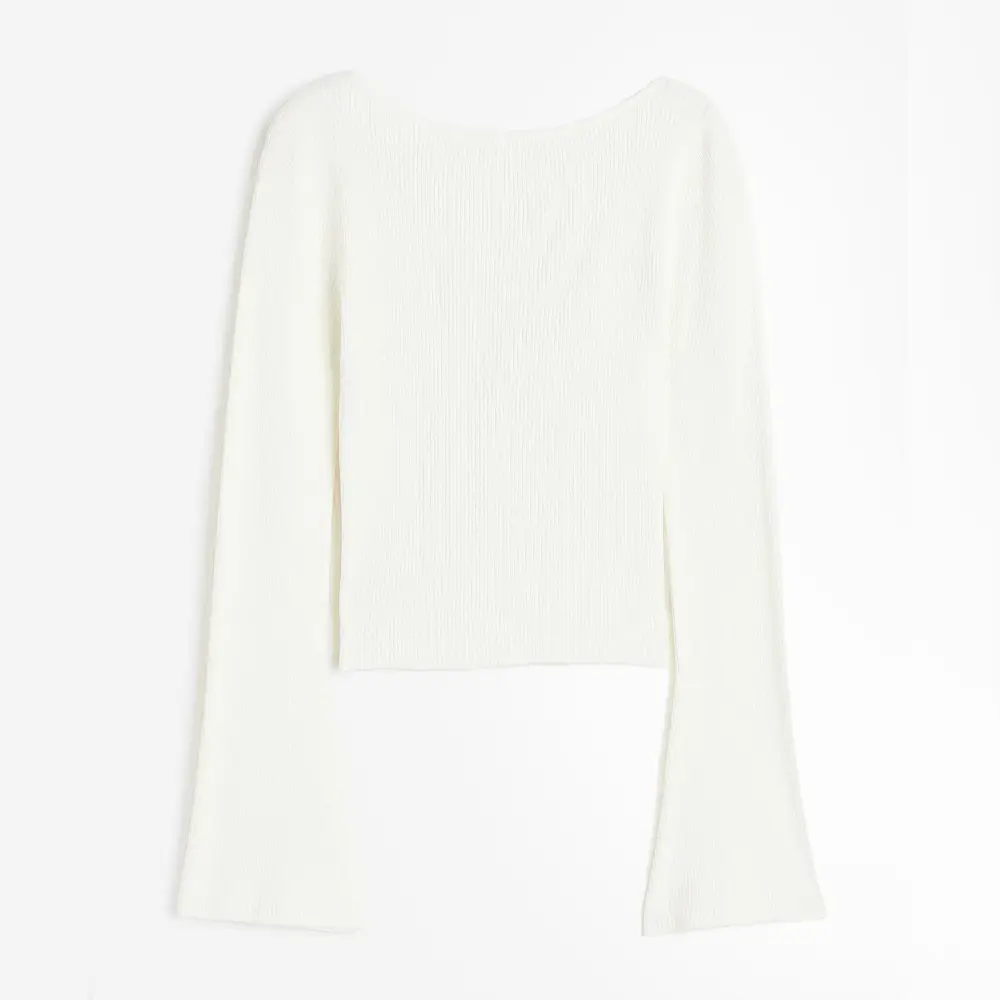 

Топ H&M Rib-knit, белый