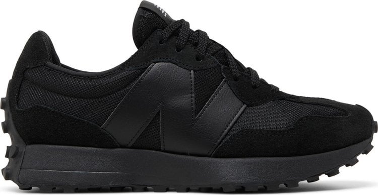 Кроссовки New Balance 327 'Triple Black', черный - фото