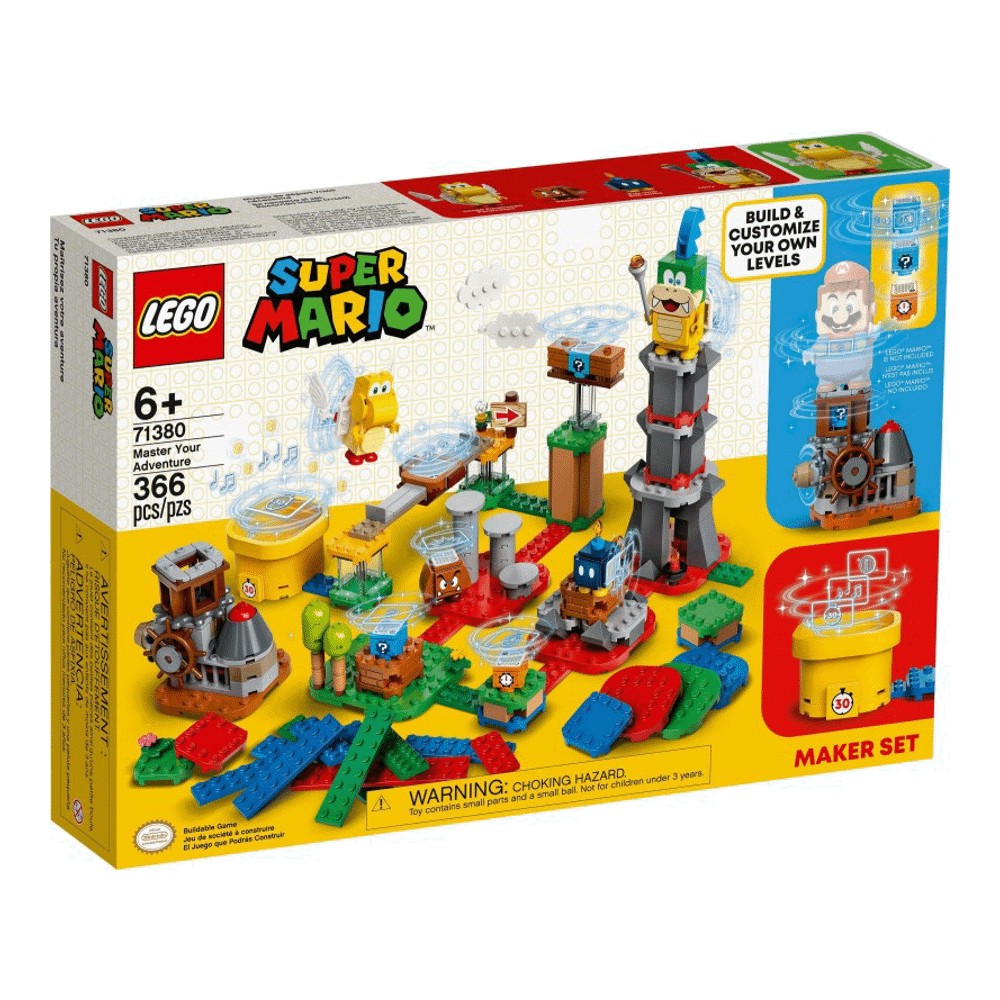 Конструктор LEGO Super Mario 71380 Твои уровни! Твои приключения!