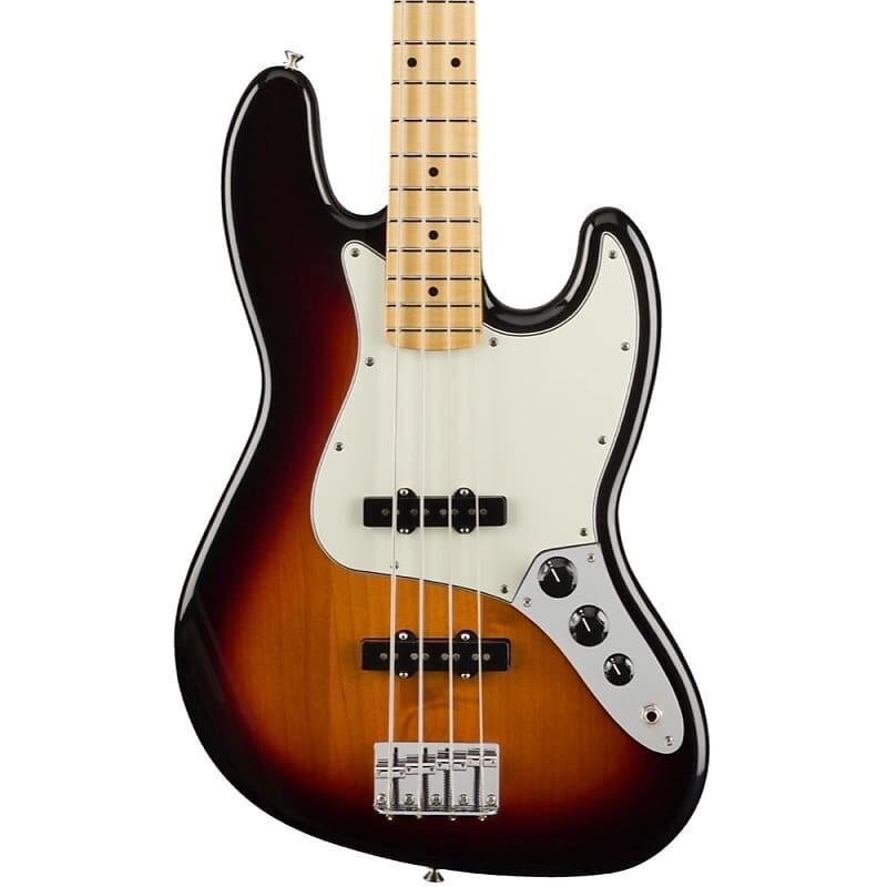 

Fender Player Jazz Bass, кленовый гриф, 3 цвета Sunburst Player Jazz Bass, Maple Fingerboard, 3-Color Sunburst