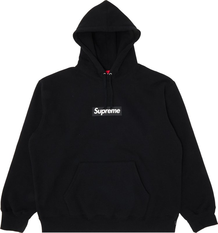 толстовка supreme motion logo hooded sweatshirt black черный Толстовка Supreme LA Box Logo Hooded Sweatshirt 'Black', черный