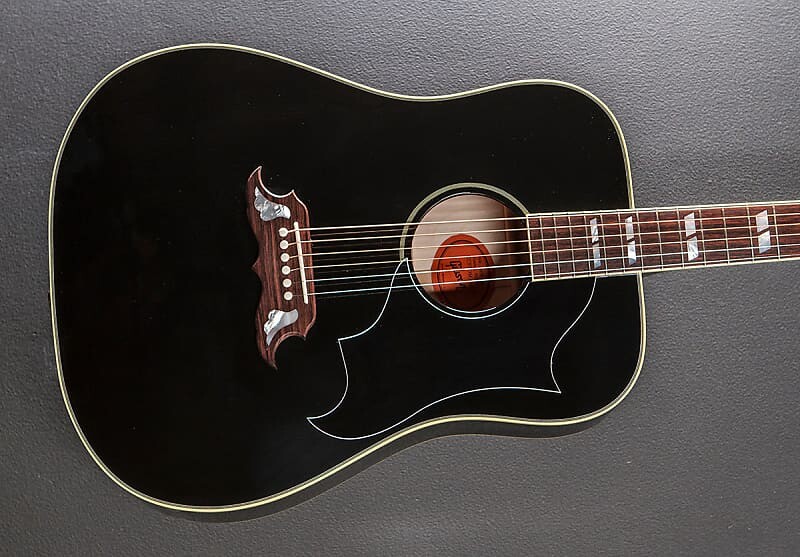 

Элвис Дав - черное дерево Gibson Elvis Dove -