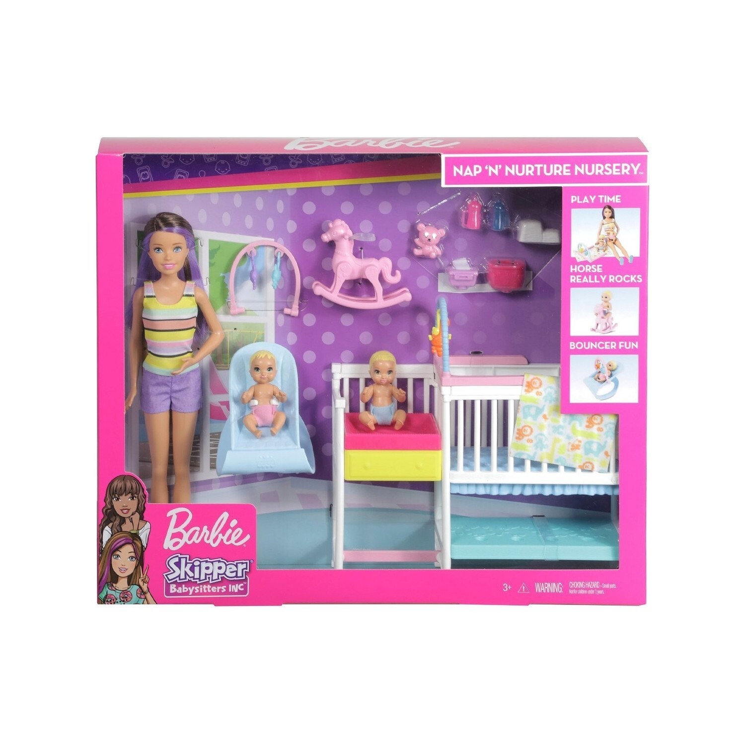 

Игровой набор Barbie Babysitter GFL38