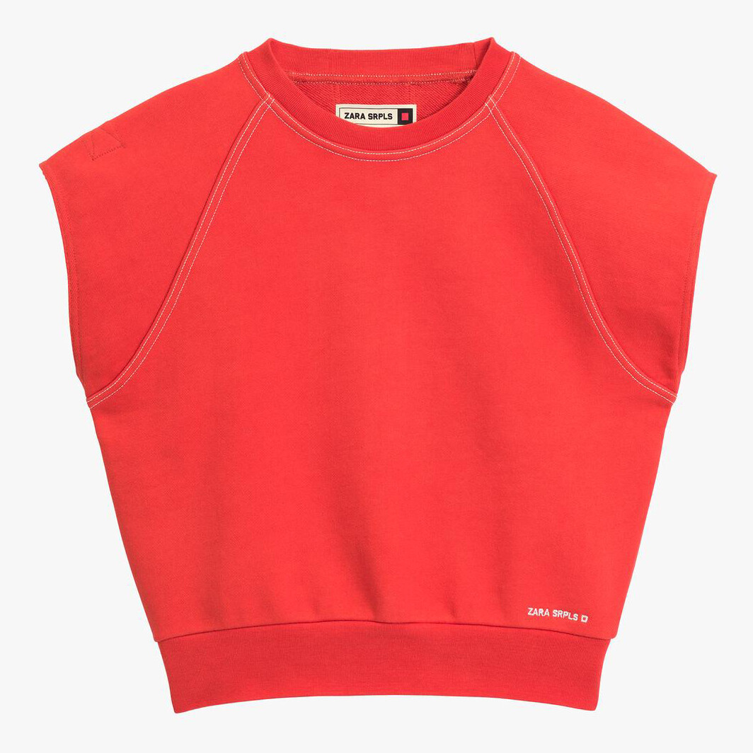 

Футболка Zara 12, красно-оранжевый