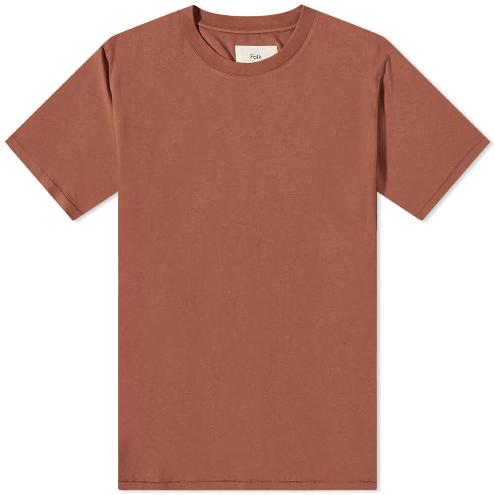 

Футболка Folk Contrast Sleeve Tee