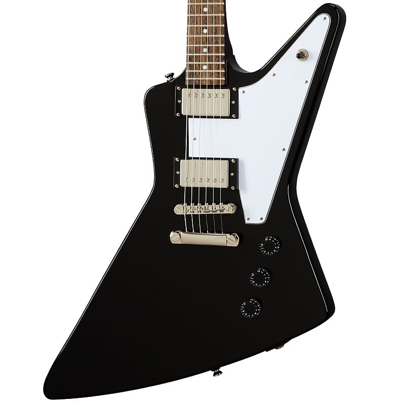 

Электрогитара Epiphone Explorer в цвете Ebony EIXPEBNH1
