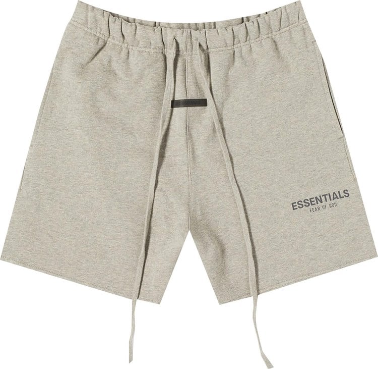 Спортивные шорты Fear of God Essentials Sweat Shorts 'Dark Heather Oatmeal', серый - фото