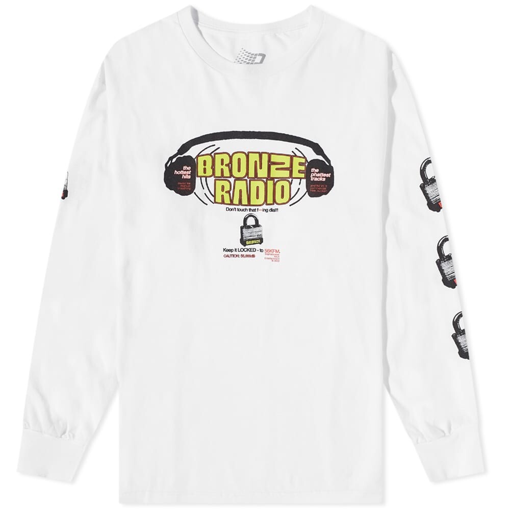 

Футболка Bronze 56k Long Sleeve Don't Touch That f*cking Dial Tee, Белый