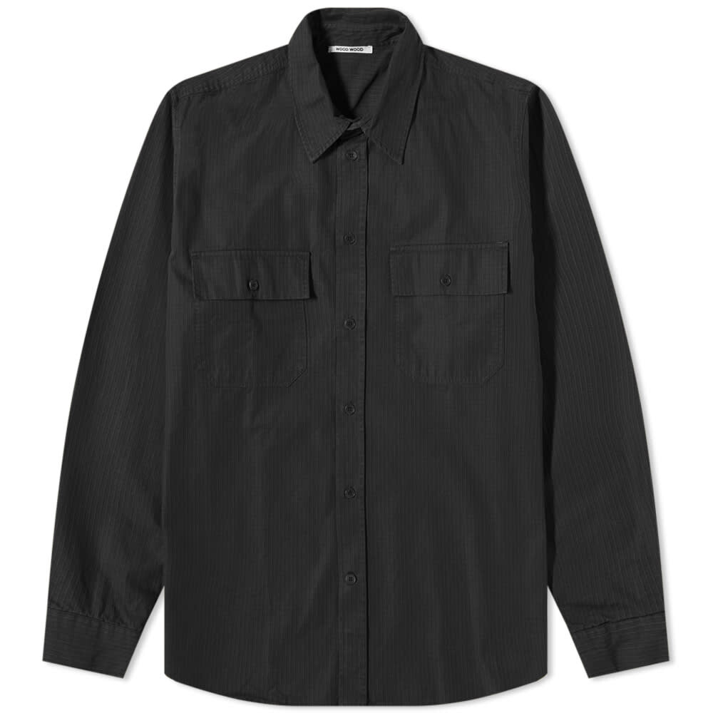 

Рубашка Wood Wood Avenir Nylon Overshirt