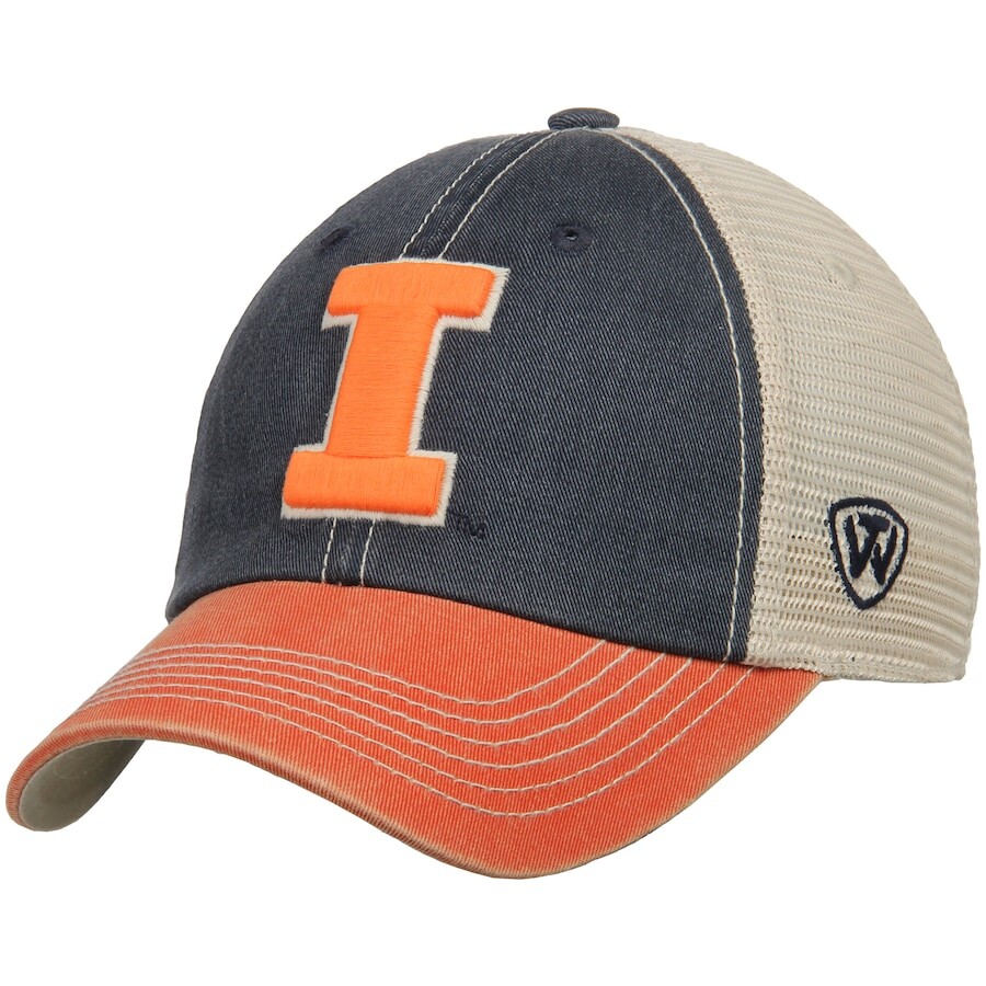 

Бейсболка Top of the World Illinois Fighting Illini, оранжевый