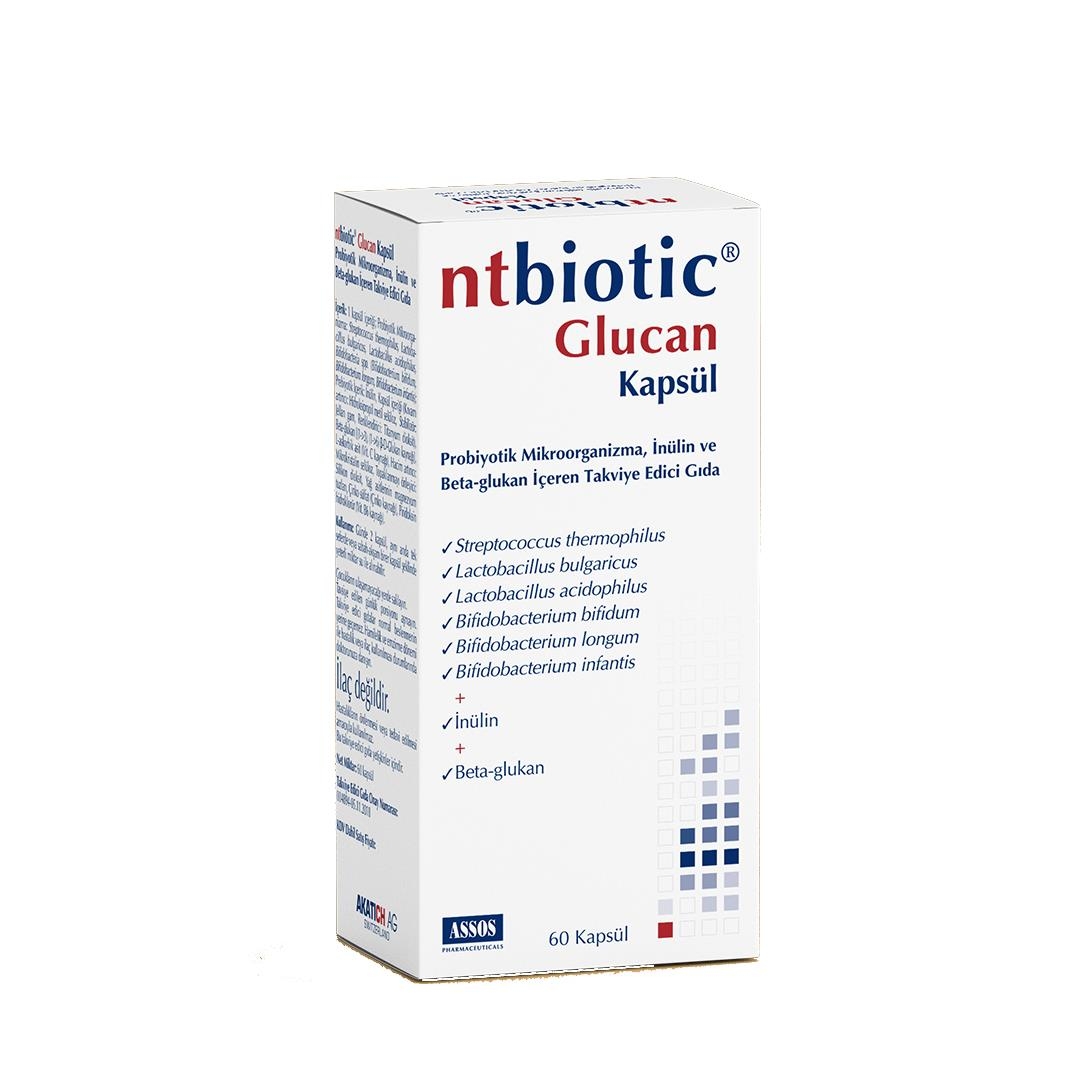 NTBIotic глюкан 60 капсул ASSOS пробиотики