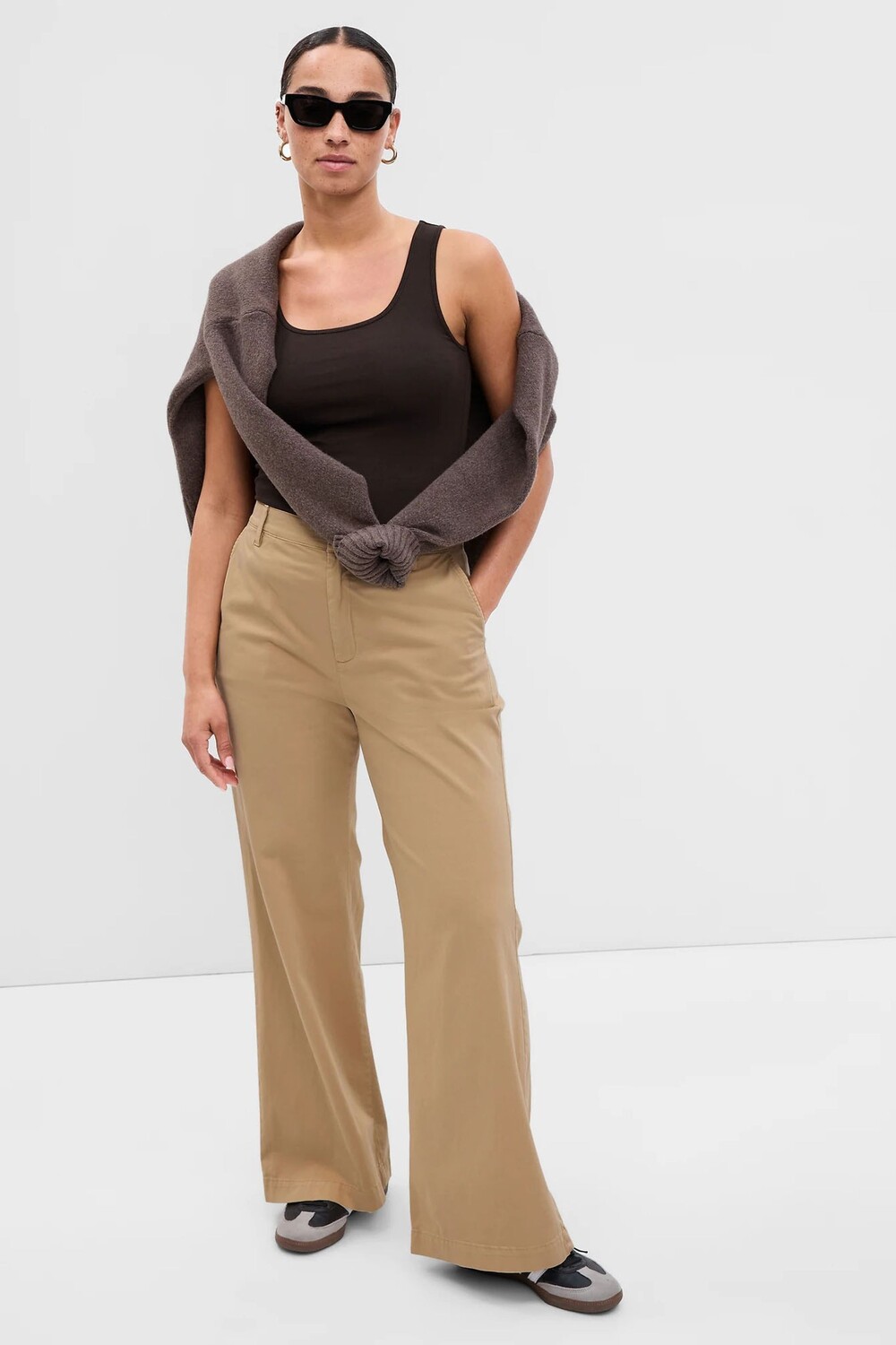 

Свободные широкие брюки Gap