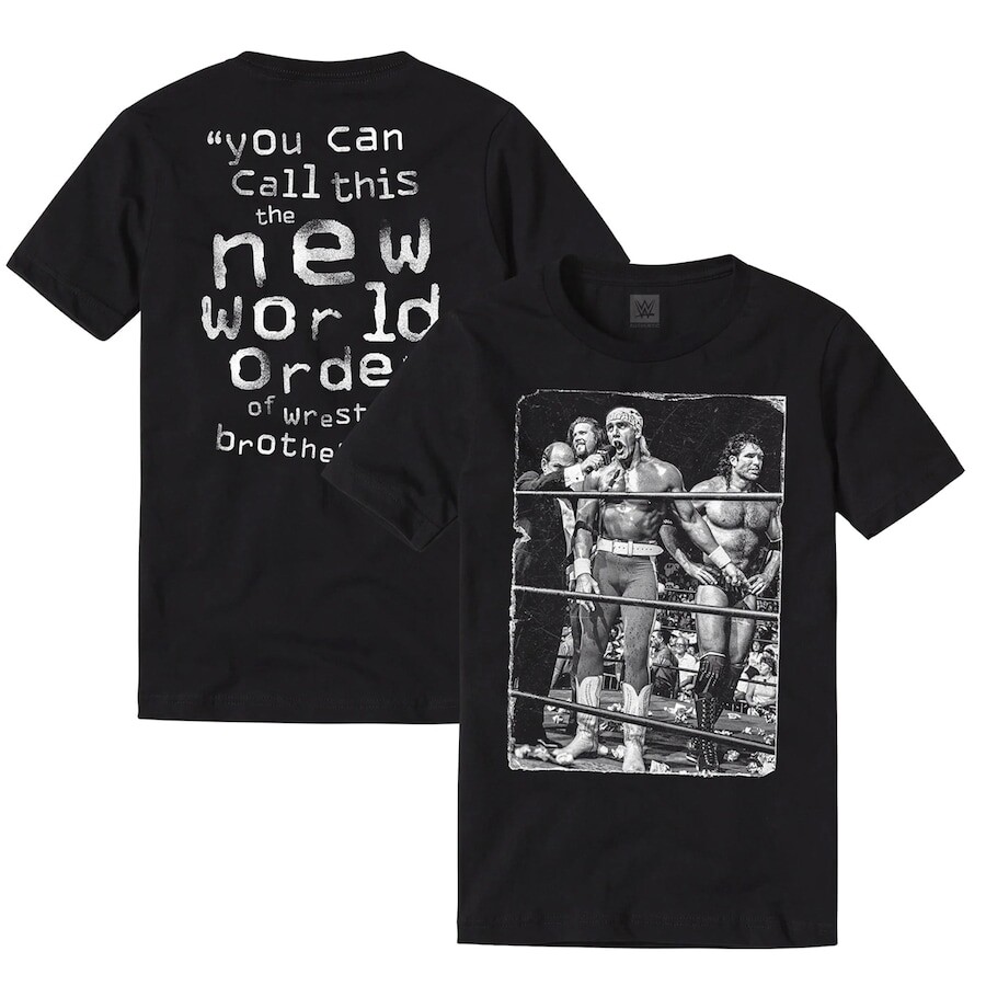 

Футболка с коротким рукавом WWE Authentic Nwo, черный