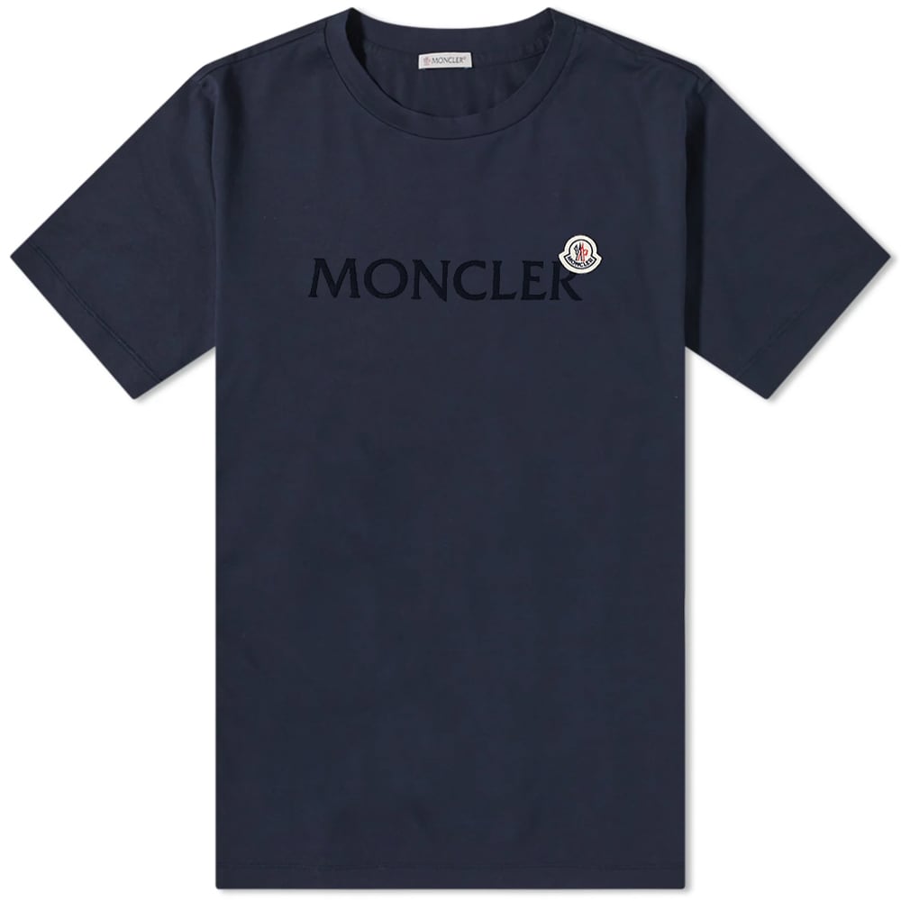 Футболка с логотипом Moncler