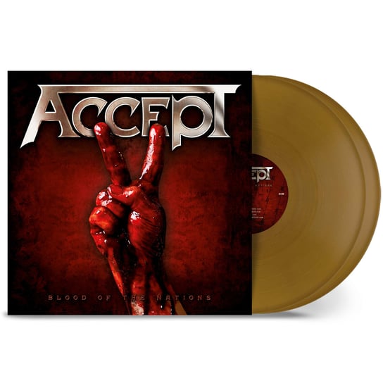 виниловая пластинка accept blood of the nations limited edition gold vinyl 2lp Виниловая пластинка Accept - Blood Of The Nations
