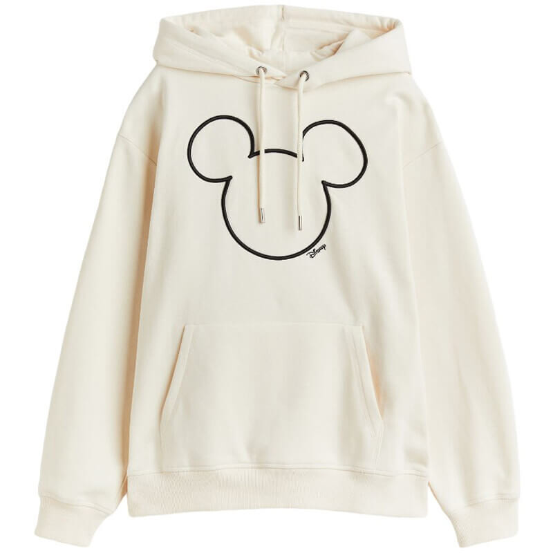 

Худи H&M Mickey Mouse, кремовый, Бежевый